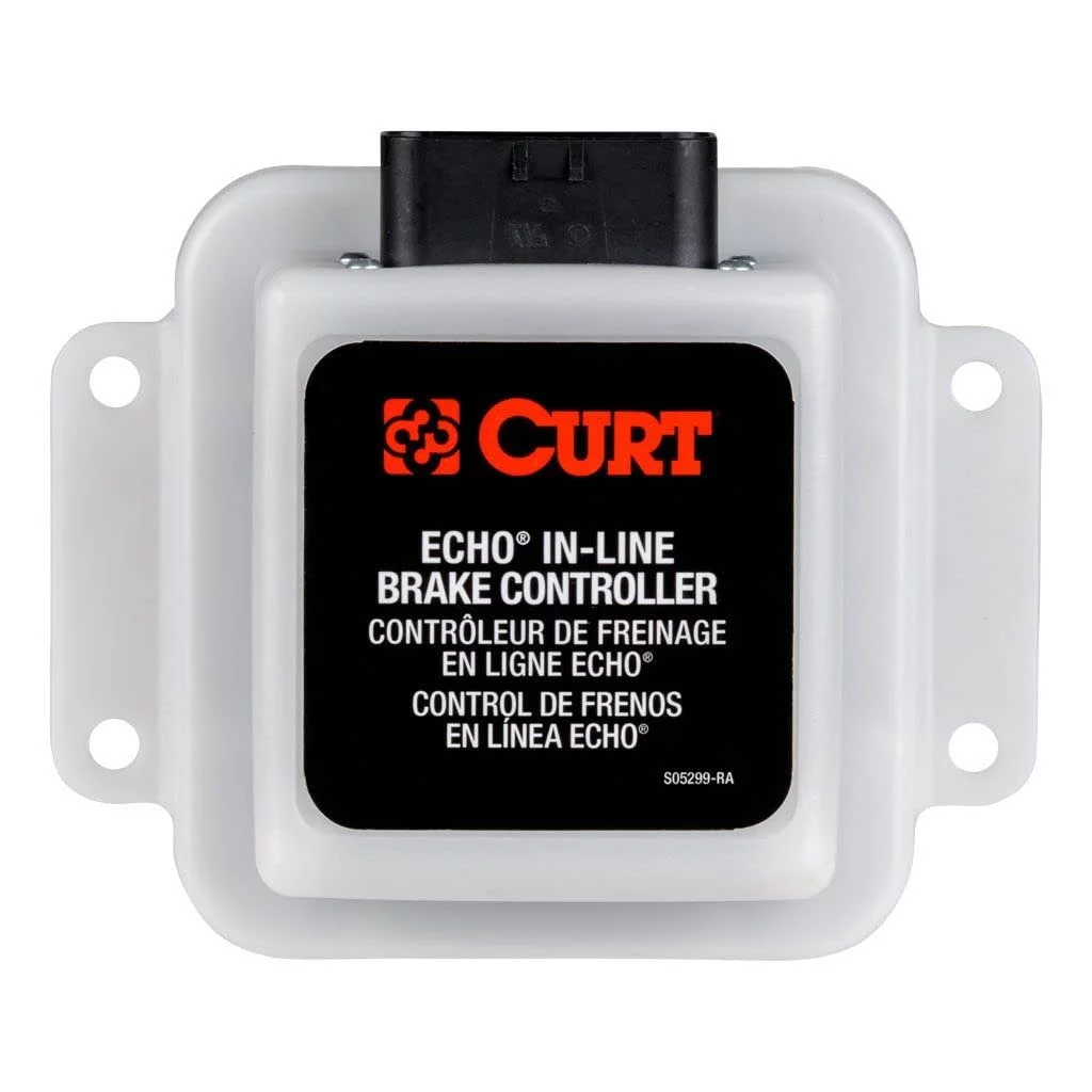 Curt 51200 Echo In Line Trailer Brake Controller,Bluetooth/Smartphone Connect