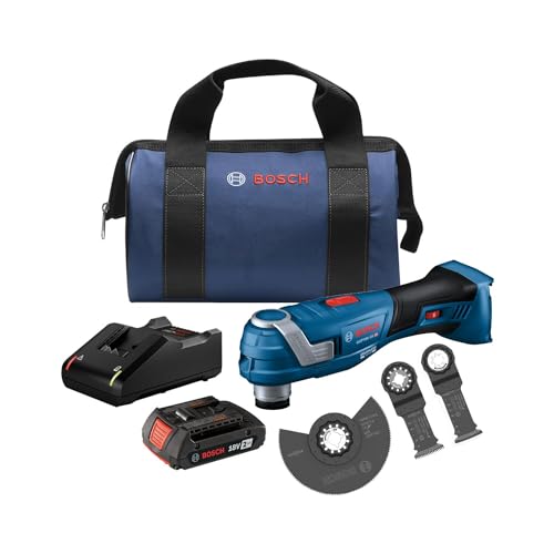 BOSCH GOP18V-34B14 18V Brushless StarlockPlus® Oscillating Multi-Tool Kit