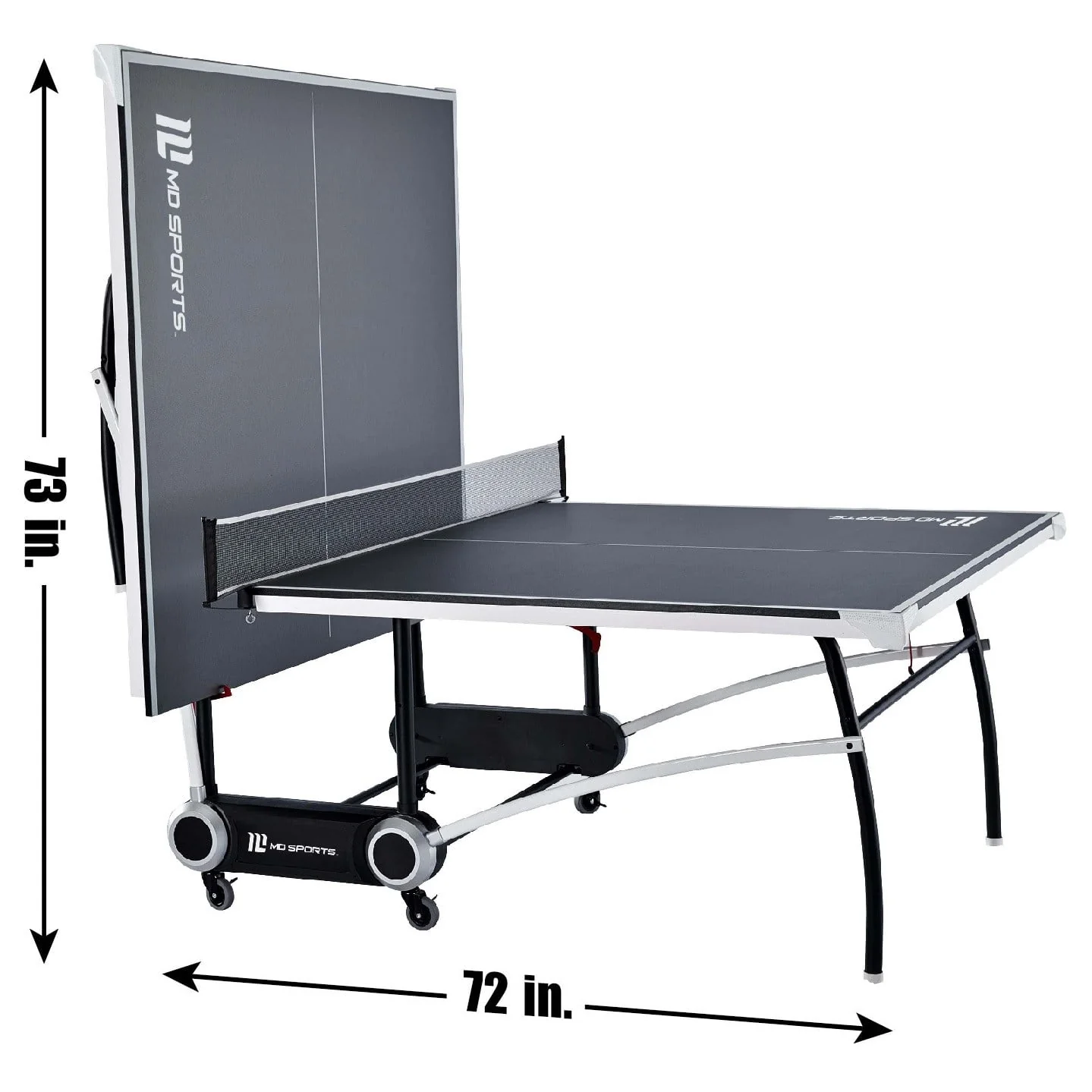 MD Sports Official Size 15mm 2-Piece Indoor Table Tennis