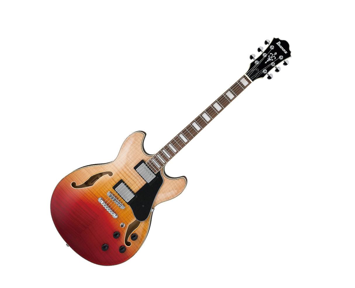 Ibanez Artcore AS73FM - Transparent Autumn Fade Guitar