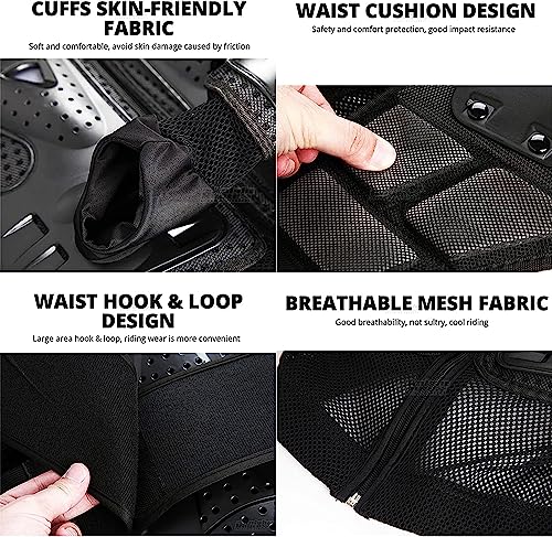 BPILOT Adult Bike Protective Gear, Motorcycle Full Body Suit Armor Protection, Armor Jacket and Pants for Cycling, Skiing and Skating