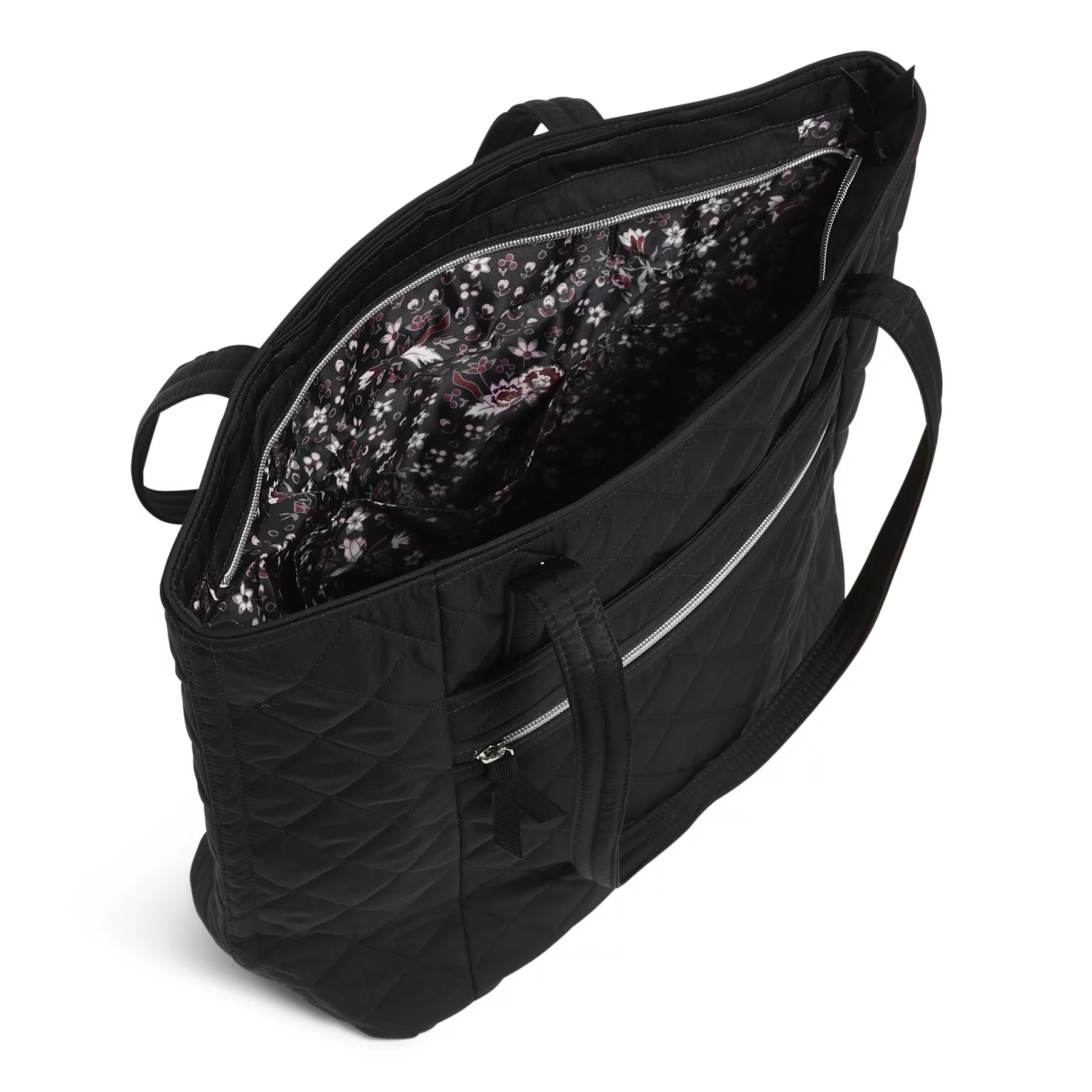 Vera Bradley Women's Performance Twill Vera Tote Bag Black