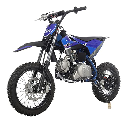 X-PRO X29 110cc Dirt Bike with Automatic Transmission, Electric Start,14"/12" Tires! Assembled and Tested! (Black)