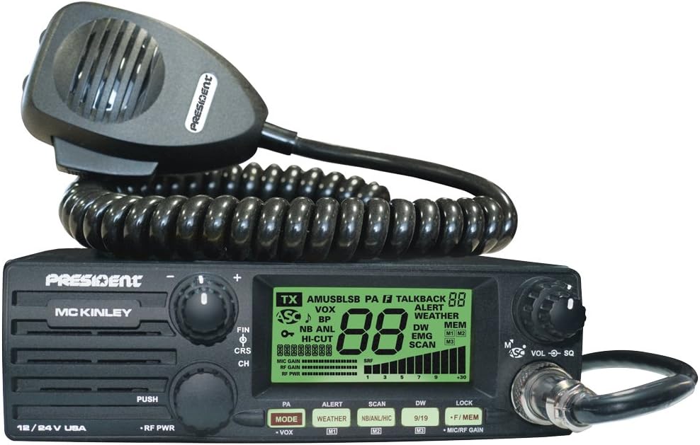 President MCKINLEY USA SSB 12/24V CB Radio