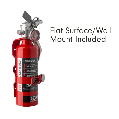 HalGuard Clean Agent Car Fire Extinguisher - 1.4 lb. Black (HG100B)