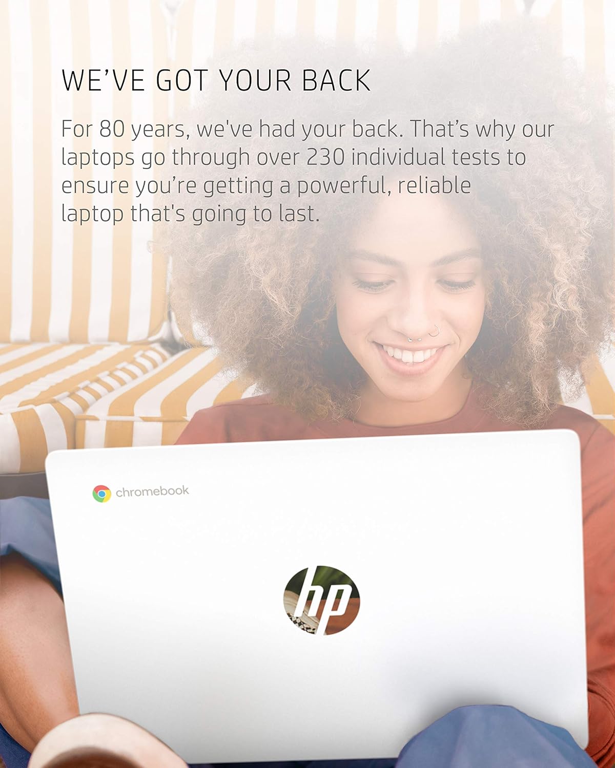 HP Chromebook 11-inch Laptop - Up to 15 Hour Battery Life - MediaTek - MT8183 - 4 GB RAM - 32 GB eMMC Storage - 11.6-inch HD Display - with Chrome OS™ - (11a-na0021nr, 2020 model, Snow White)