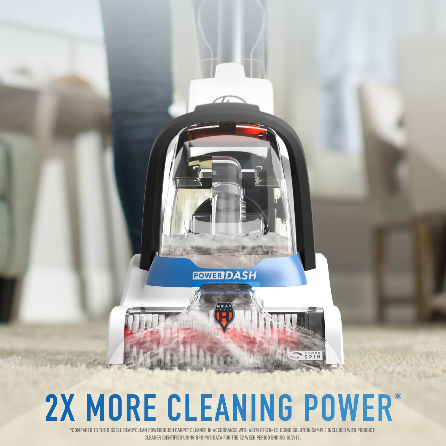 Hoover FH50710 PowerDash Pet Compact Carpet Cleaner