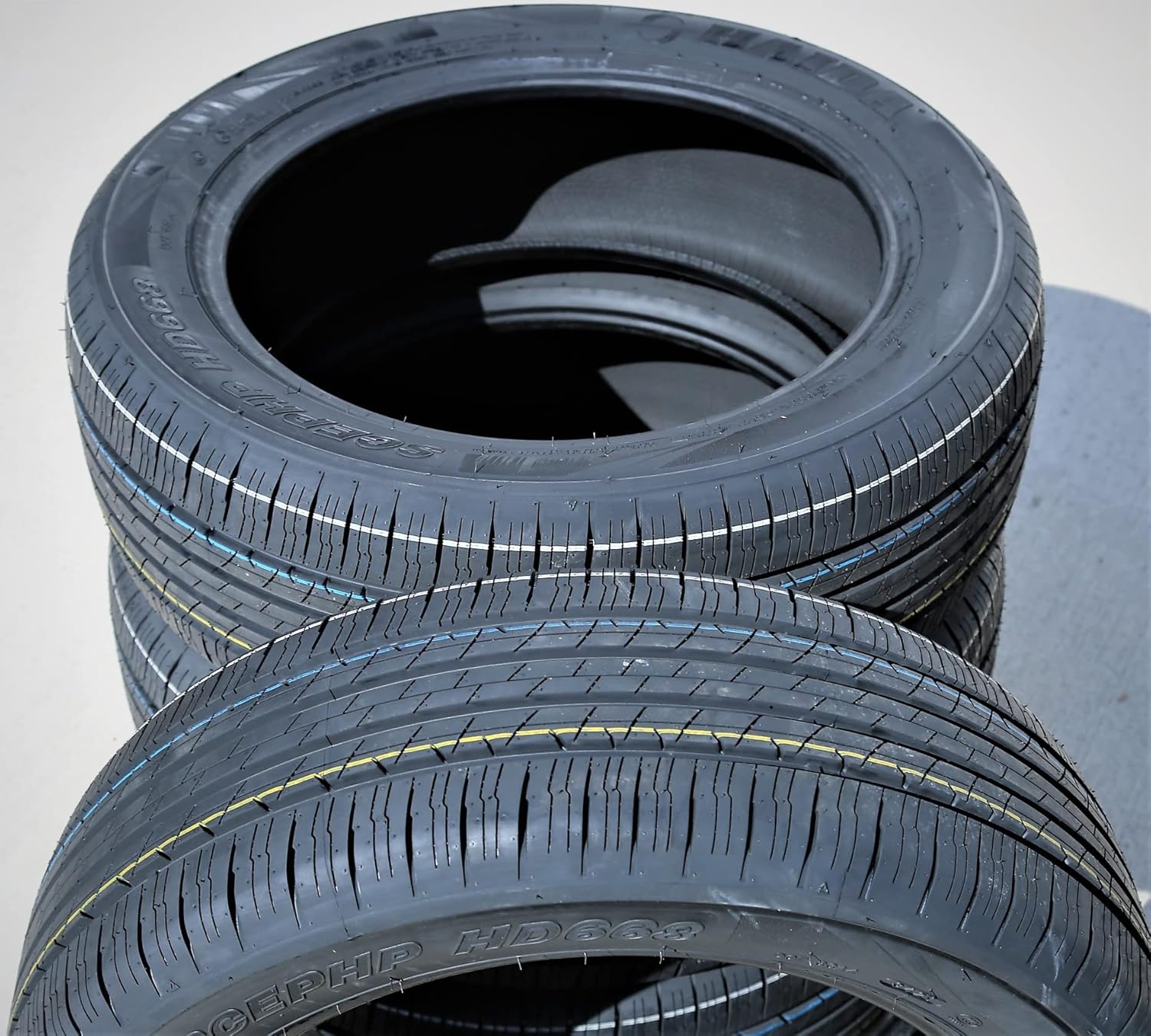 Haida HD668 All-Season Performance Radial Tire-205/55R17 205/55/17 205/55-17 91H Load Range SL 4-Ply BSW Black Side Wall