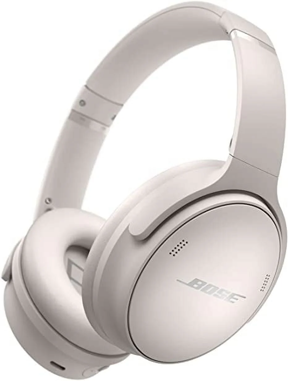 Bose QuietComfort 45 Headphones Noise Cancelling Over-Ear Wireless Bluetooth Earphones, Black