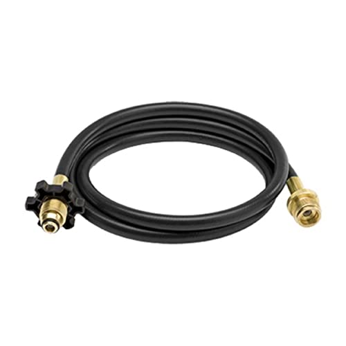 Mr. Heater Portable Big Buddy Propane Heater with 10-Feet Propane Hose Assembly and Propane Tank Refill Adapter Bundle - Propane Heater for outdoor & indoor use - 4,000, 9,000 or 18,000 BTU (3 Items)