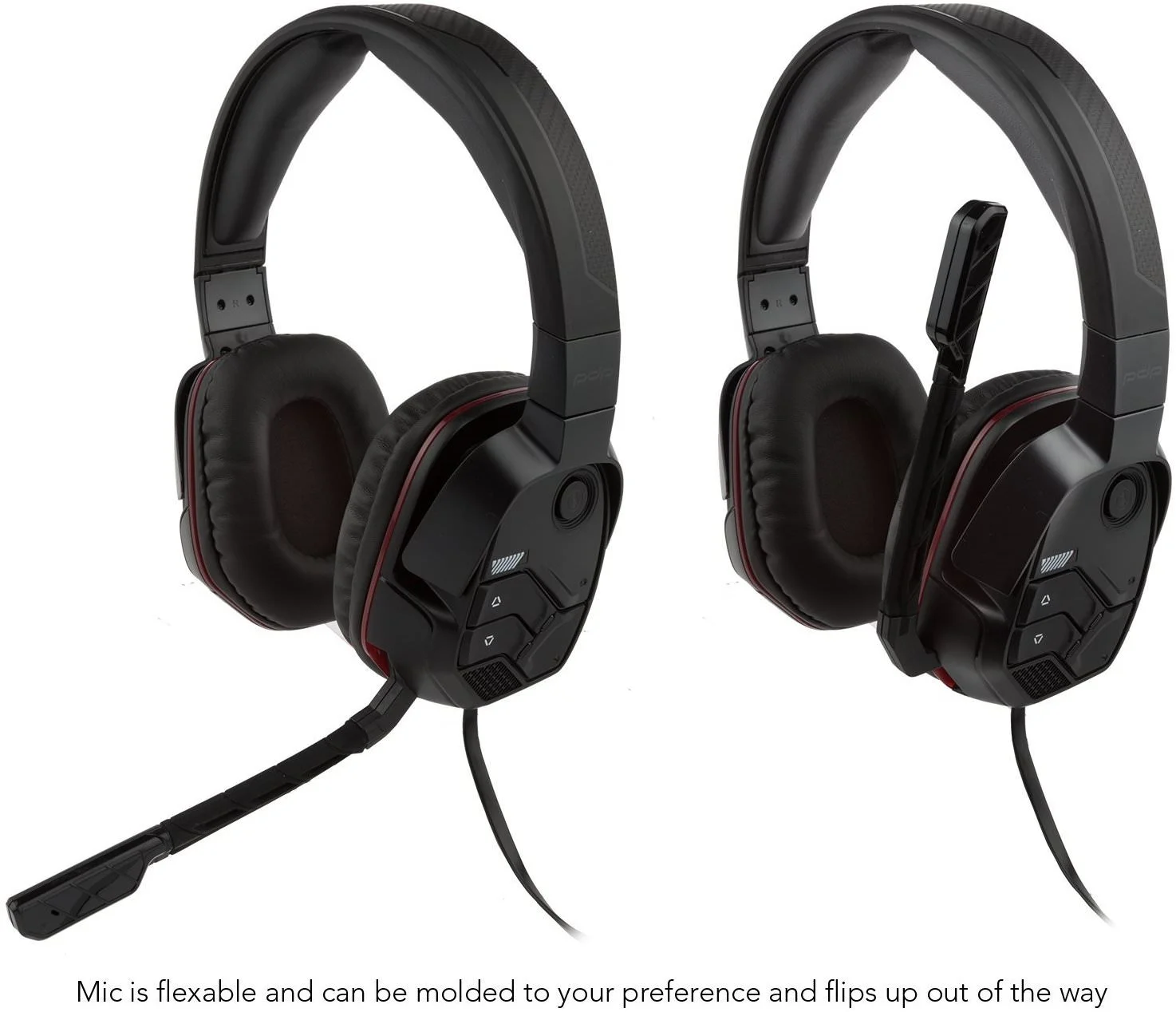 PDP Afterglow LVL 6+ Haptic Gaming Headset for Xbox One, PS4, PC