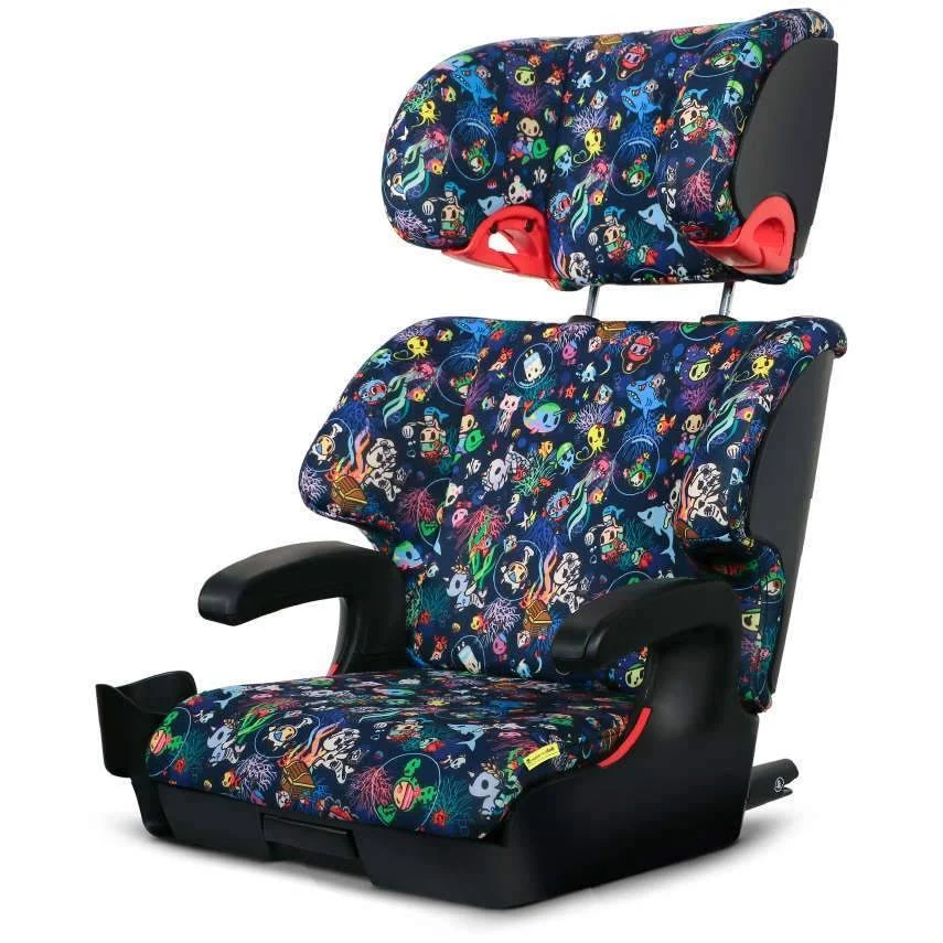 Clek Oobr Booster Seat Snow