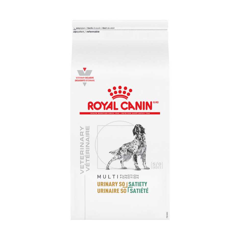 Royal Canin Veterinary Diet Canine Multifunction Urinary + Satiety Dry Dog Food - Pet Supplies online store