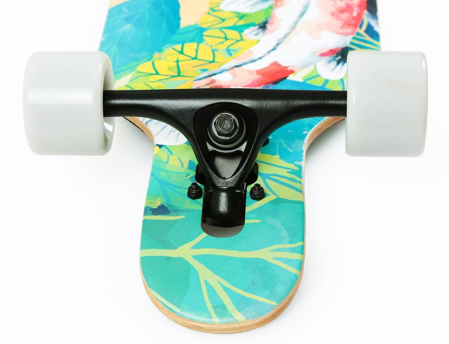 Volador 42inch Freeride Longboard Complete Cruiser Drop Through Deck - Camber