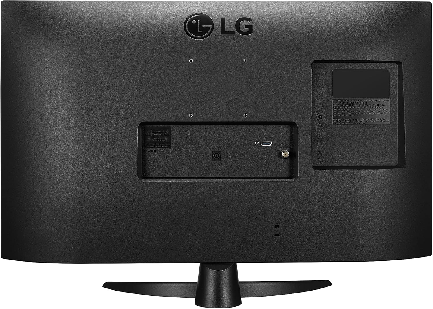 LG 27LP615B-PU 27” Inch Full HD (1920 x 1080) IPS TV/Monitor with Dual 5W Built-in Speakers, HDMI Input, Dolby Audio, Wall Mountable, Remote Control – Black (2021)