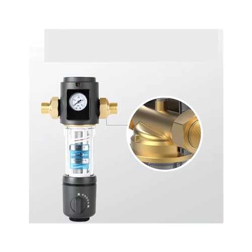 Water Purification Filter Whole House Pre Filter Backwash Stainless Steel Mesh Purifier Central Prefilter Water Filter Sediment Filtration