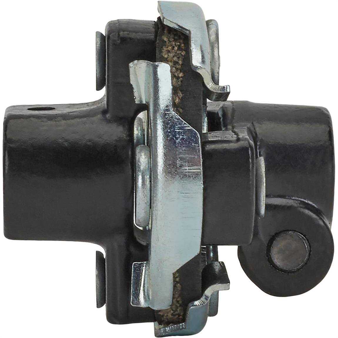 Speedway Motors Steering Rag Joint Adapter 3/4-30 Spline to 3/4 Dd Double D Shaft - Shop Hardware Tools Online Store