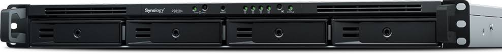 Synology RackStation RS820+ 4-Bay Diskless NAS Server - SATA 6Gb/s