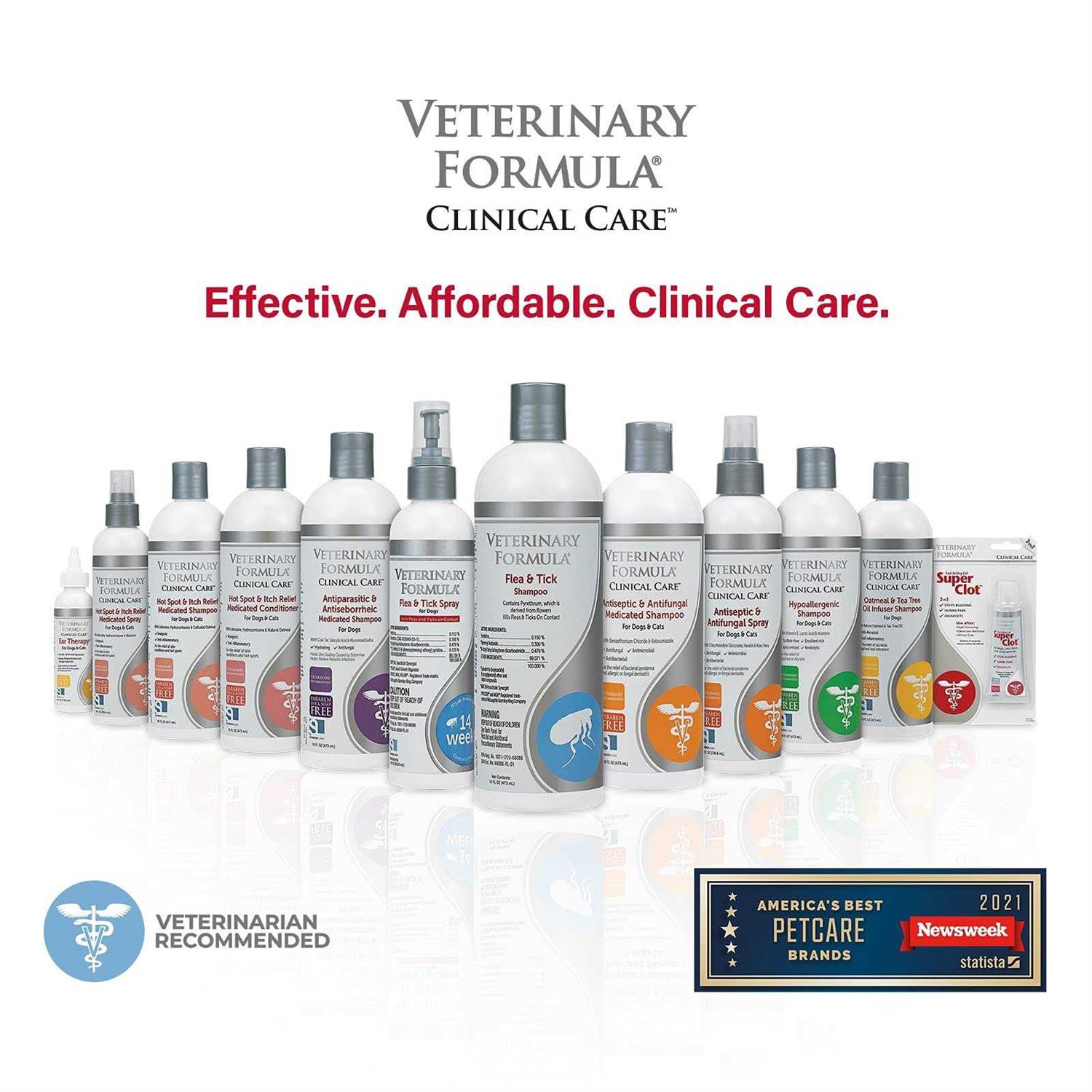 Veterinary Formula Clinical Care Flea Tick Shampoo