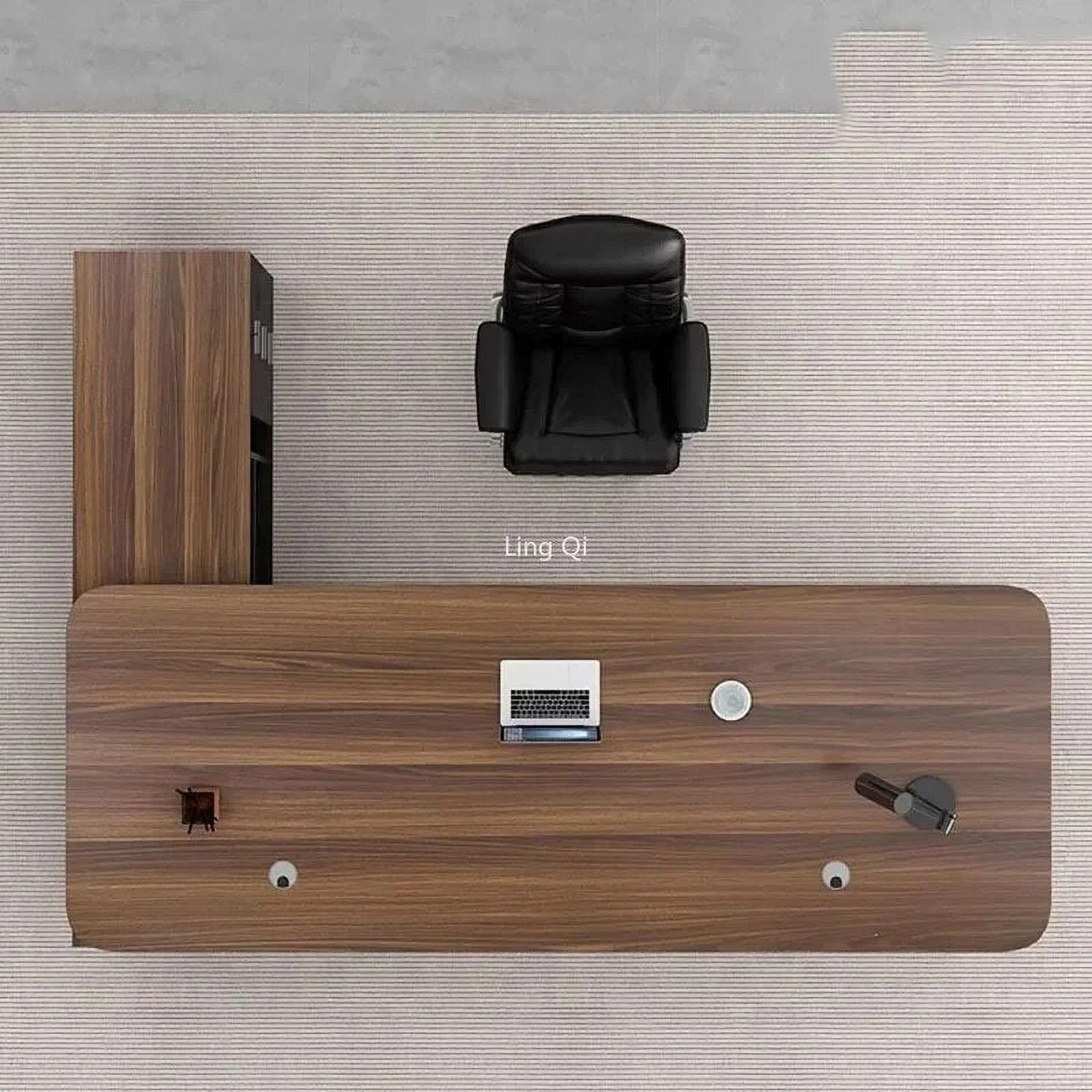 L Shaped Standing Office Desk Accessories Reception Executive Storage Computer Desks Home Conference Escritorio Modern Furniture