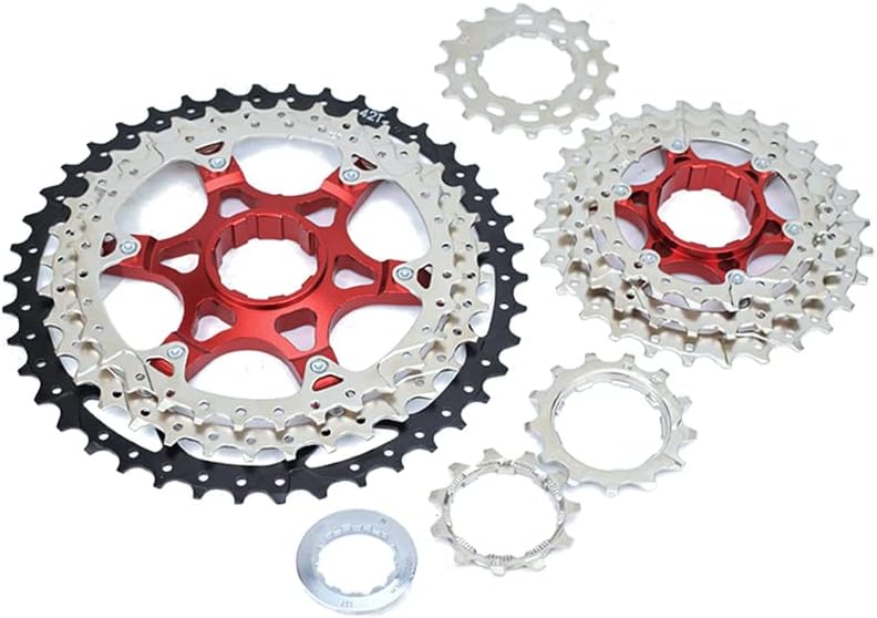 Bibike 9 Speed MTB Groupset KMC X9 Chain 9 Speed 11-42t Cassette 1x9 Speed Rear Derailleur& Shifter