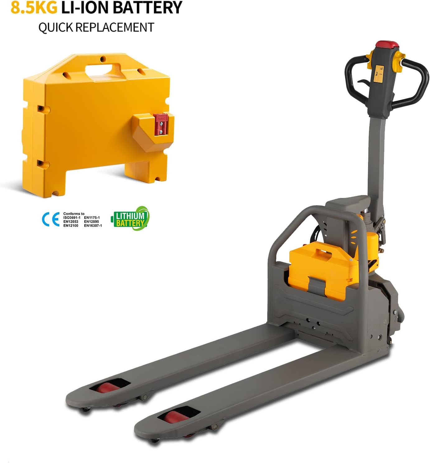 APOLLO Electric Pallet Jack Truck Lithium Battery 48V/20Ah