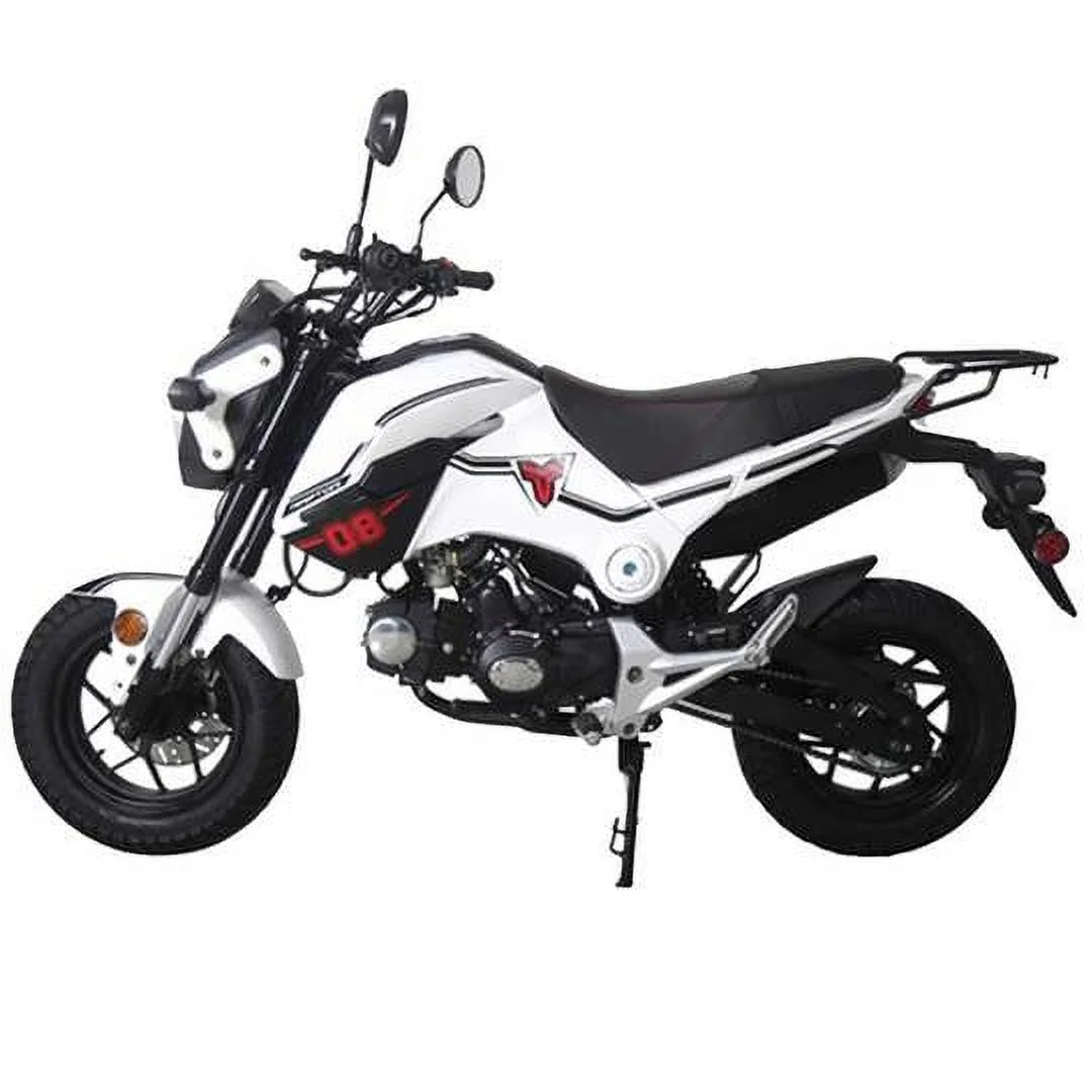 HHH TAO HELLCAT 125cc Motorcycle Bike 125 Dirt Bike 125cc Street Motorcycle Gas Bike Adults Dirtbike | Sporty RED