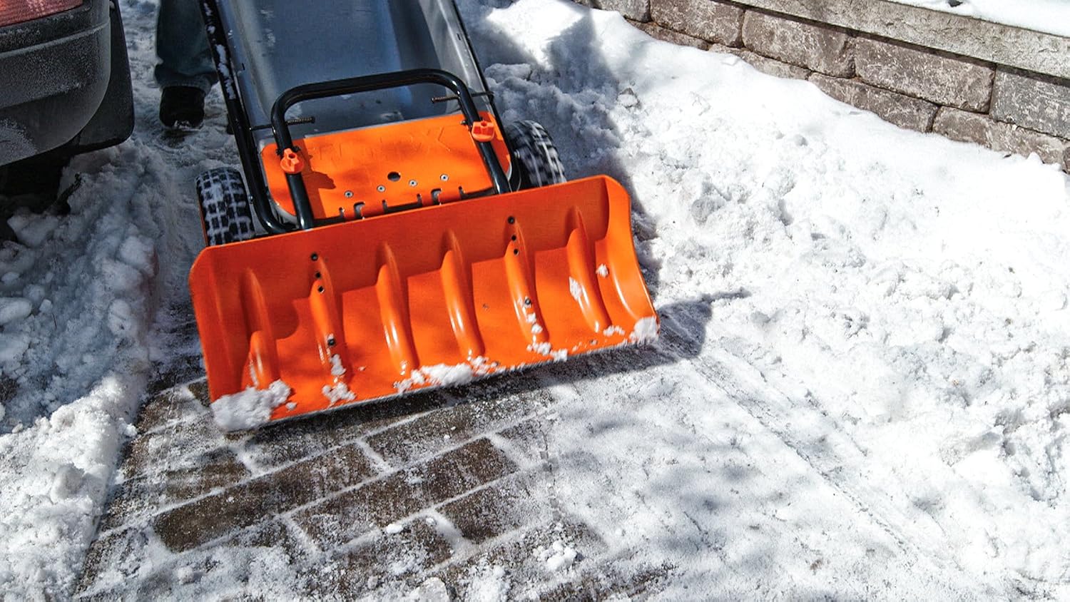 WORX WA0230 AeroCart Wheelbarrow Snow Plow Pack of 2