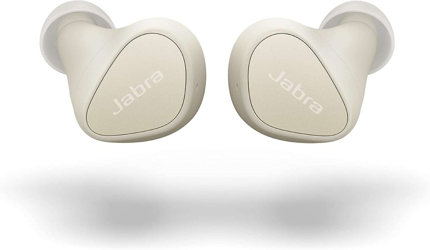 Jabra Elite 3 in Ear Wireless Bluetooth Earbuds – Noise Isolating True Wireless Buds with 4 Built-in Microphones for Clear Calls, Rich Bass, Customizable Sound, and Mono Mode - Navy Pack of 2