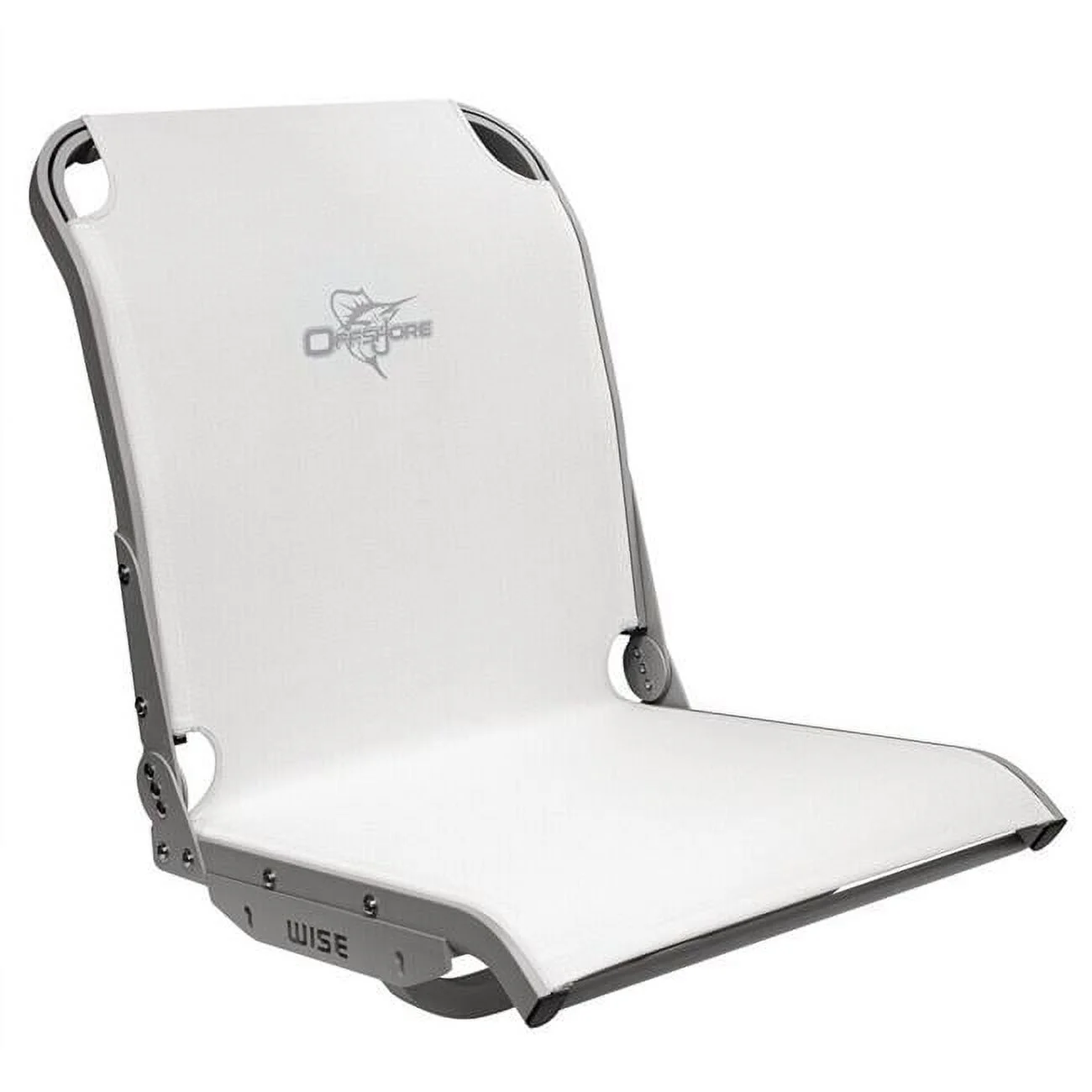 Wise 3373 AeroX Cool-Ride Mesh High Back Boat Seat - Offshore Edition - Brite White