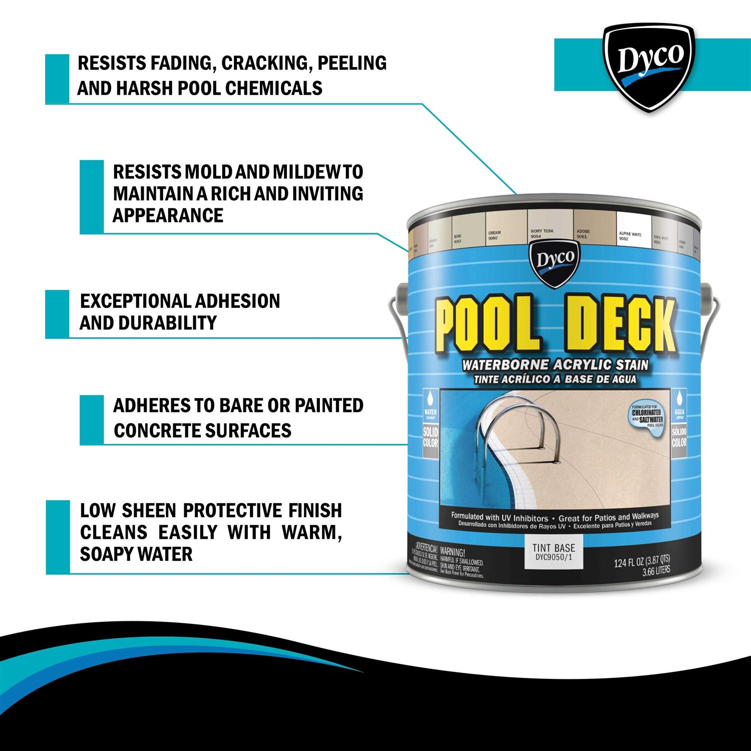 Dyco Pool Deck Concrete Stain - Shop Hardware Tools Online Store