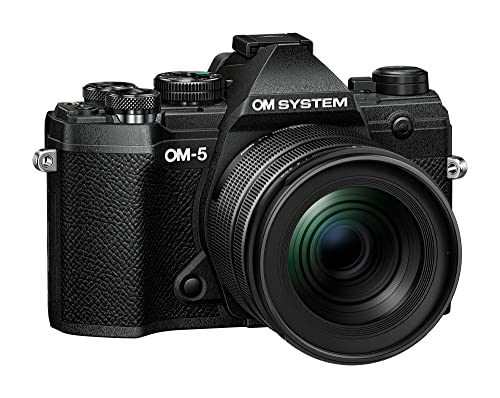 OM SYSTEM OM-5 Mirrorless Camera, Black