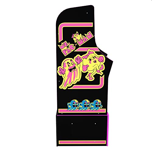 Arcade1Up BANDAI NAMCO Legacy Arcade Game Ms. PAC-MAN™ Edition – Arcade Machine for Home - 14 Classic Games