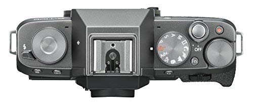Fujifilm X-T100 Mirrorless Digital Camera w/XC15-45mmF3.5-5.6 OIS PZ Lens - Dark Silver