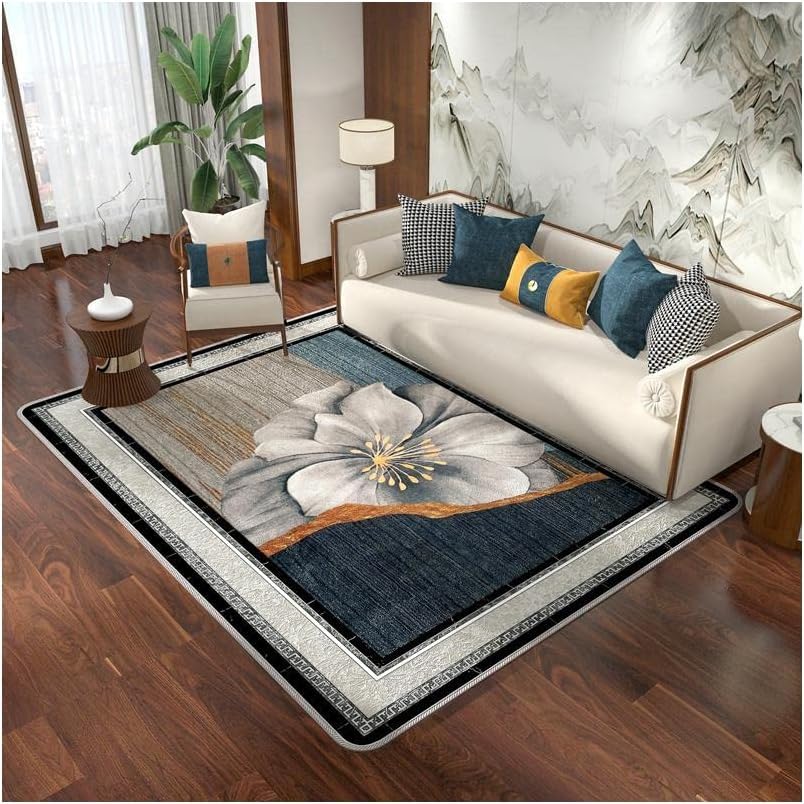 Heated Area Rug Heated Area Rug with Timer and Thermostat Floor Heating Pad Easy to Store Electric Heated Floor Energy Saving Heated Carpet Comfortable