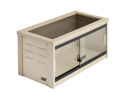 New Age Pet® ECOFLEX 36" Medium Mojave Reptile Habitat Enclosure Lounge in Grey