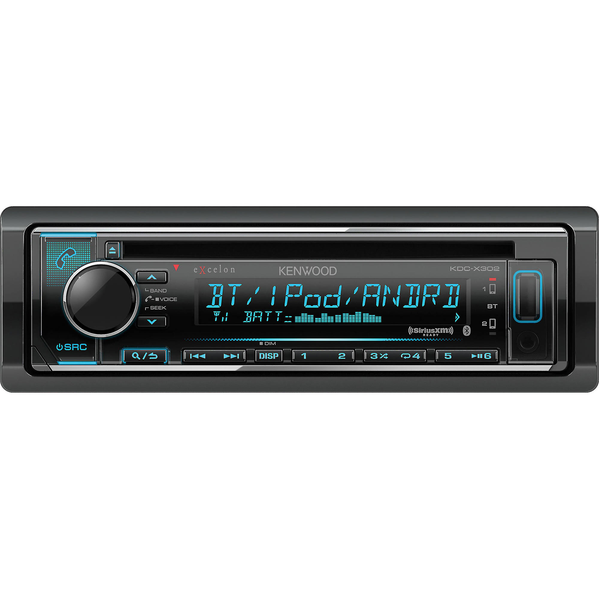 Kenwood Excelon KDC-X303 CD Receiver with Bluetooth