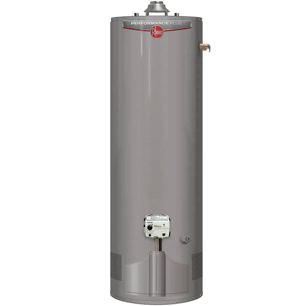 Rheem Water Heater Performance 50 gal. Tall 38K BTU Ultra Low Natural GAS Tank 678009