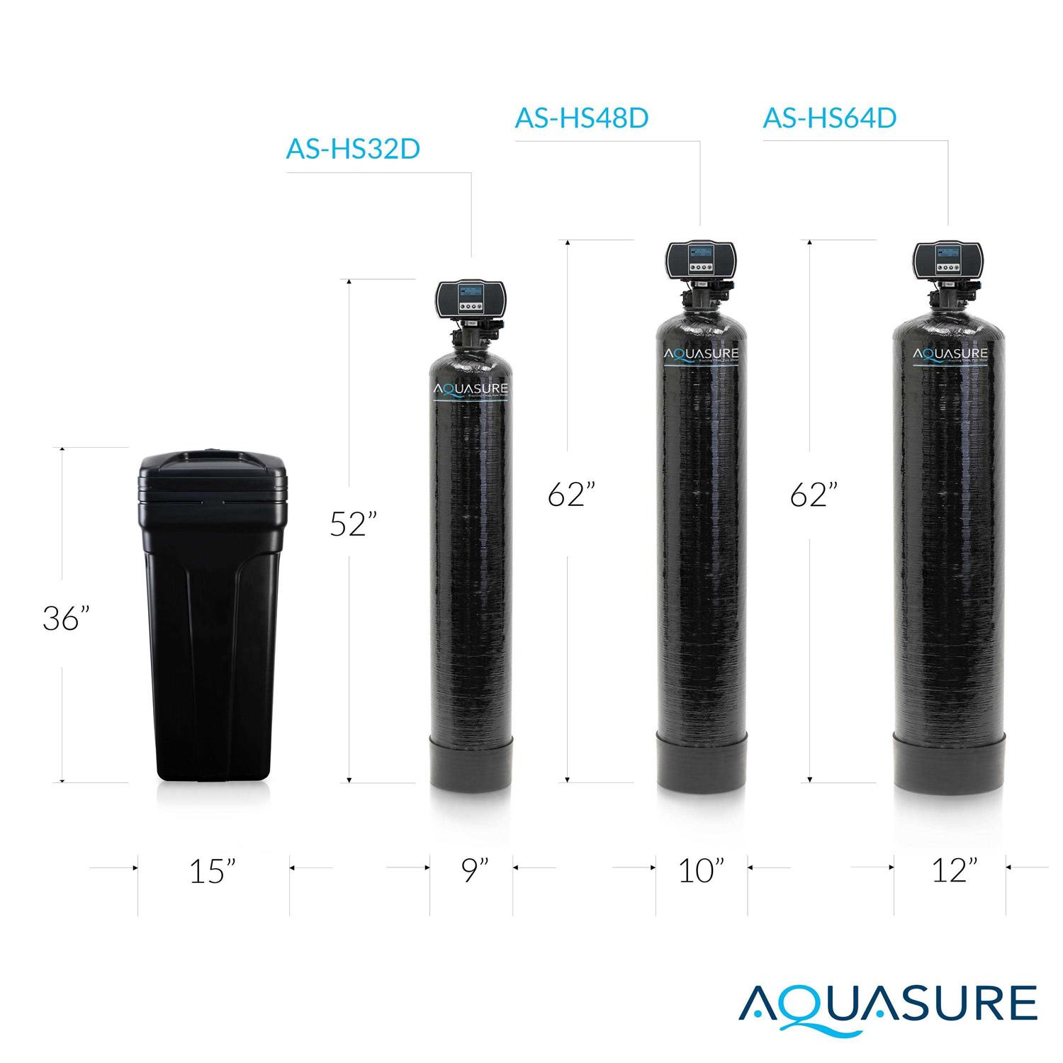 Aquasure Harmony Series 32,000 Grain Digital Metered Water Softener - Shop Hardware Tools Online Store