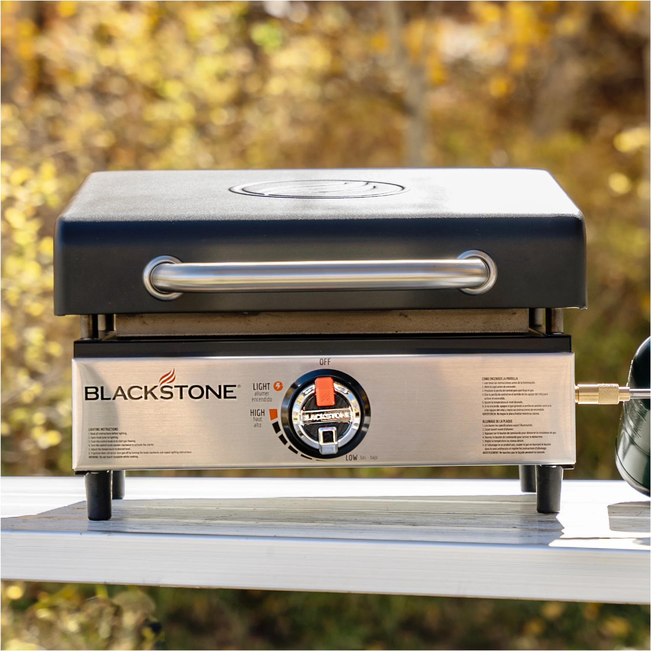 Blackstone 17” Original Tabletop Propane Griddle with Hood
