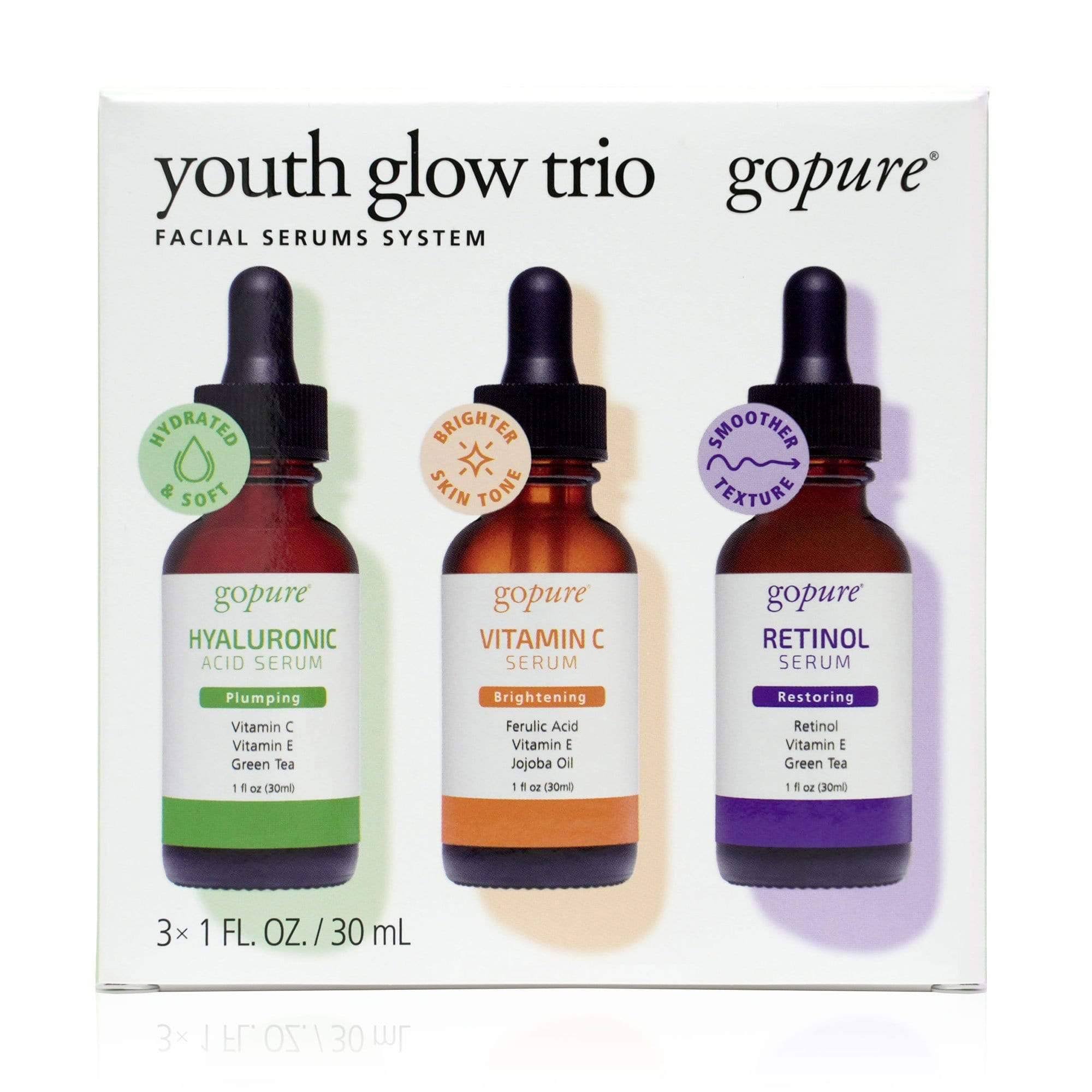 Complete Daily Skin Care System - 8 Products by goPure