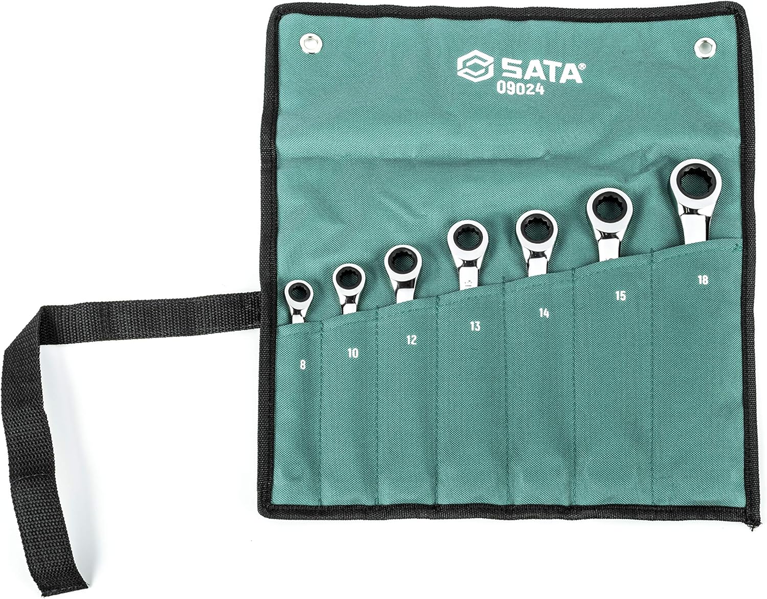 SATA 12-Piece Double Ratcheting Wrench Set, Metric - ST09066-02 Pack of 2