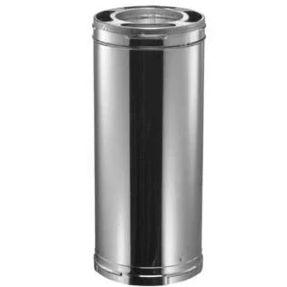 DuraVent 6DP-36CF 6 in. Dia x 36 in. Triple-Wall Galvanized Chimney Stove Pipe