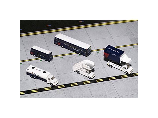 Gemini Jets Delta Airport Service Vehicles 1:200 Scale Model Die-Cast Part#G2DAL720