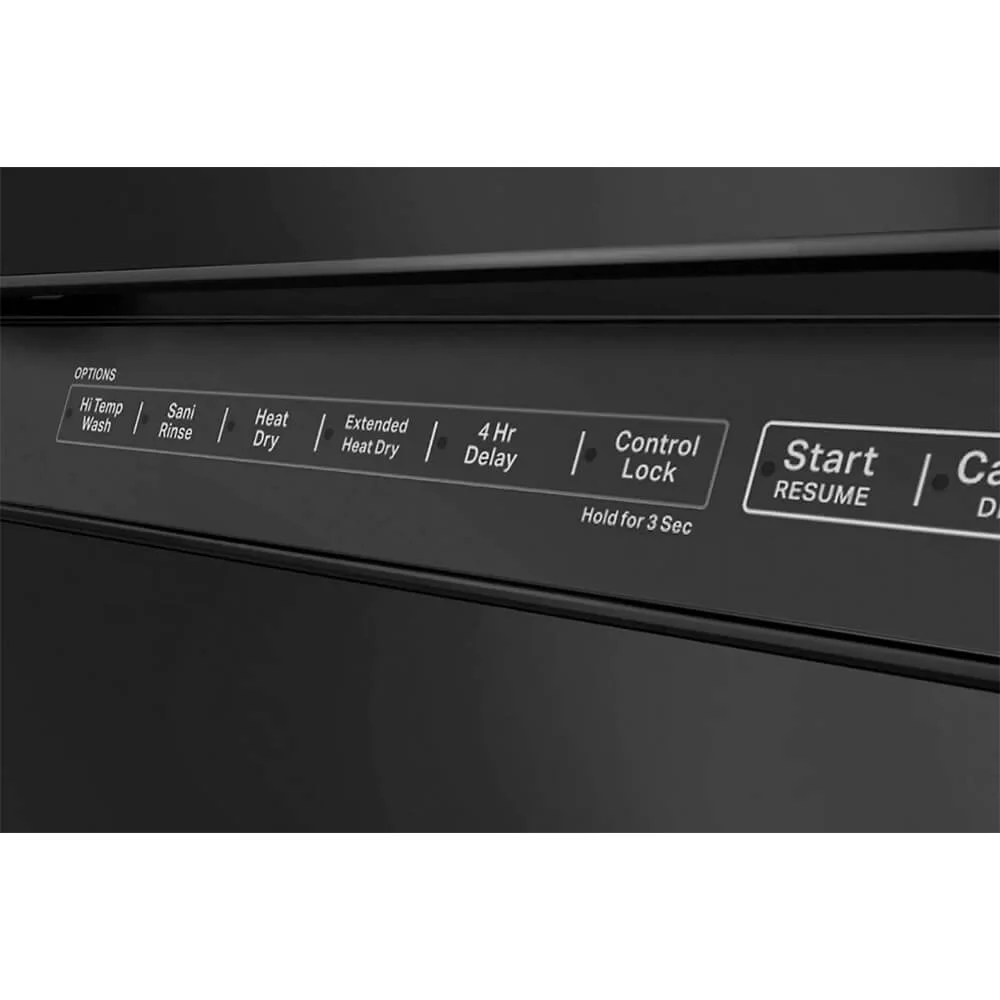 KitchenAid KDFE204KBL 39 dBA Black Dishwasher with Third Level Utensil Rack