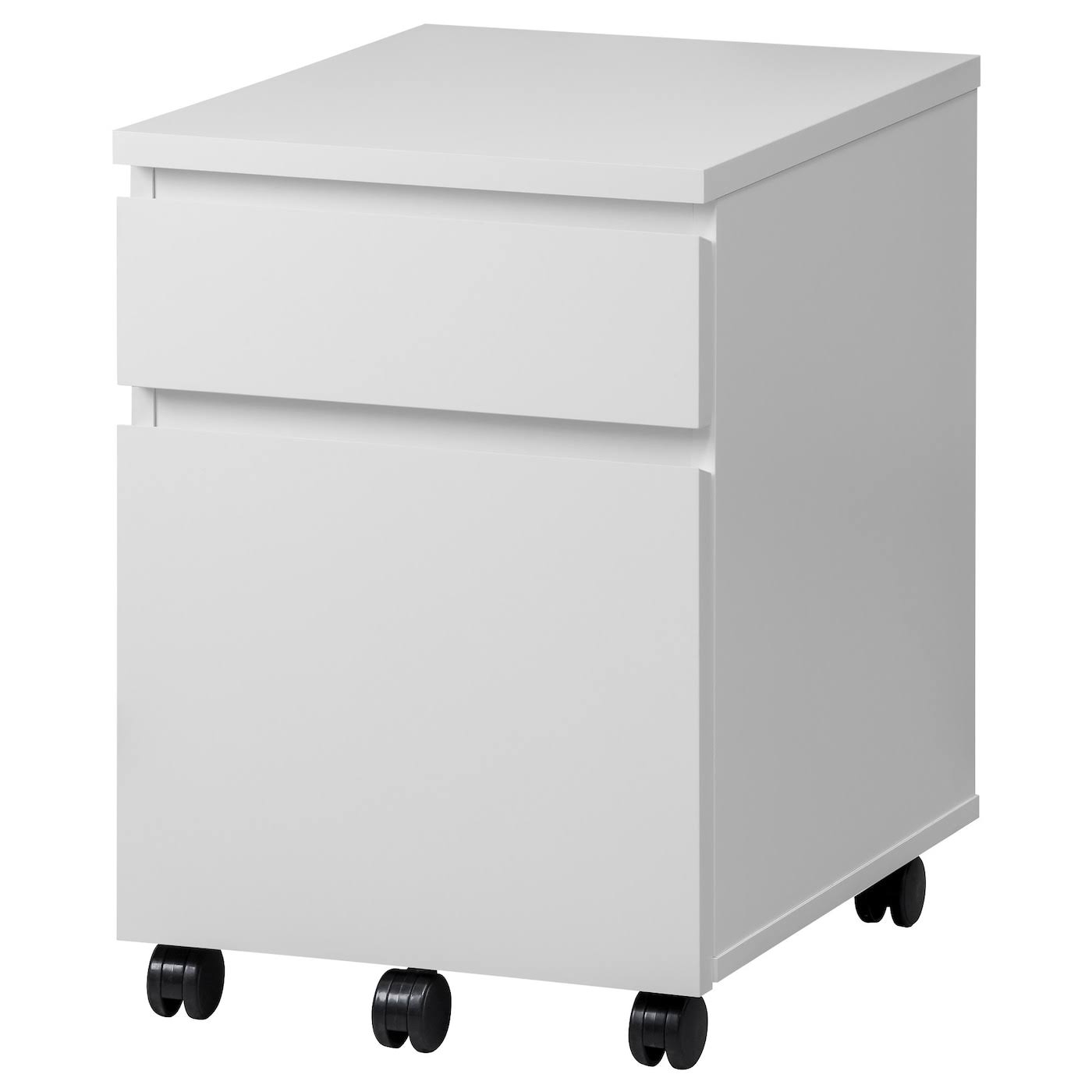 IKEA - Malm Drawer Unit on Casters, White, 16 1/2x23 1/4