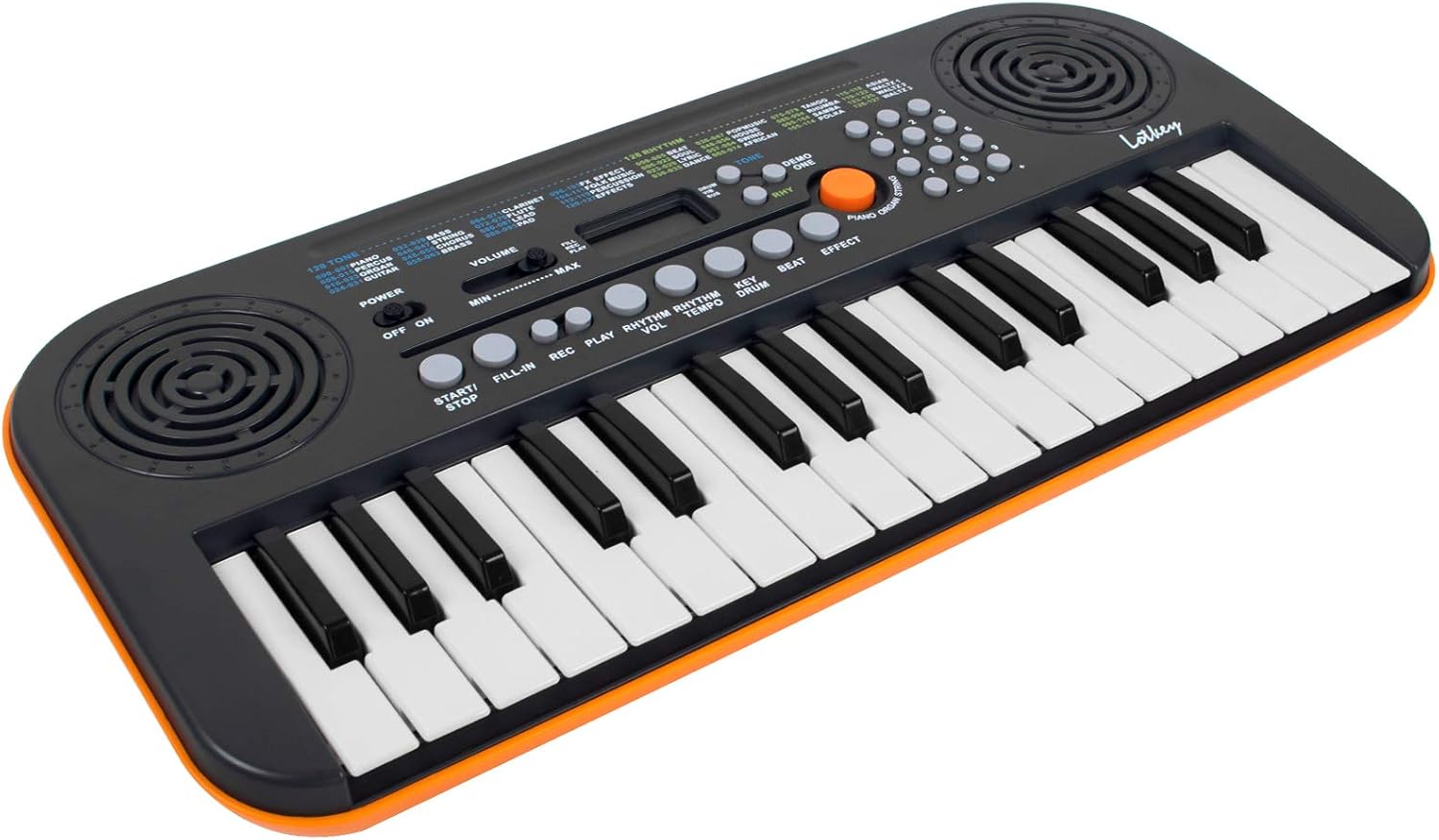 Kmise Mini Keyboard Piano 32 Key Small Portable Digital Electronic Keyboard with 30 Demo Songs Musical Gift for Beginners Kids Pack of 2