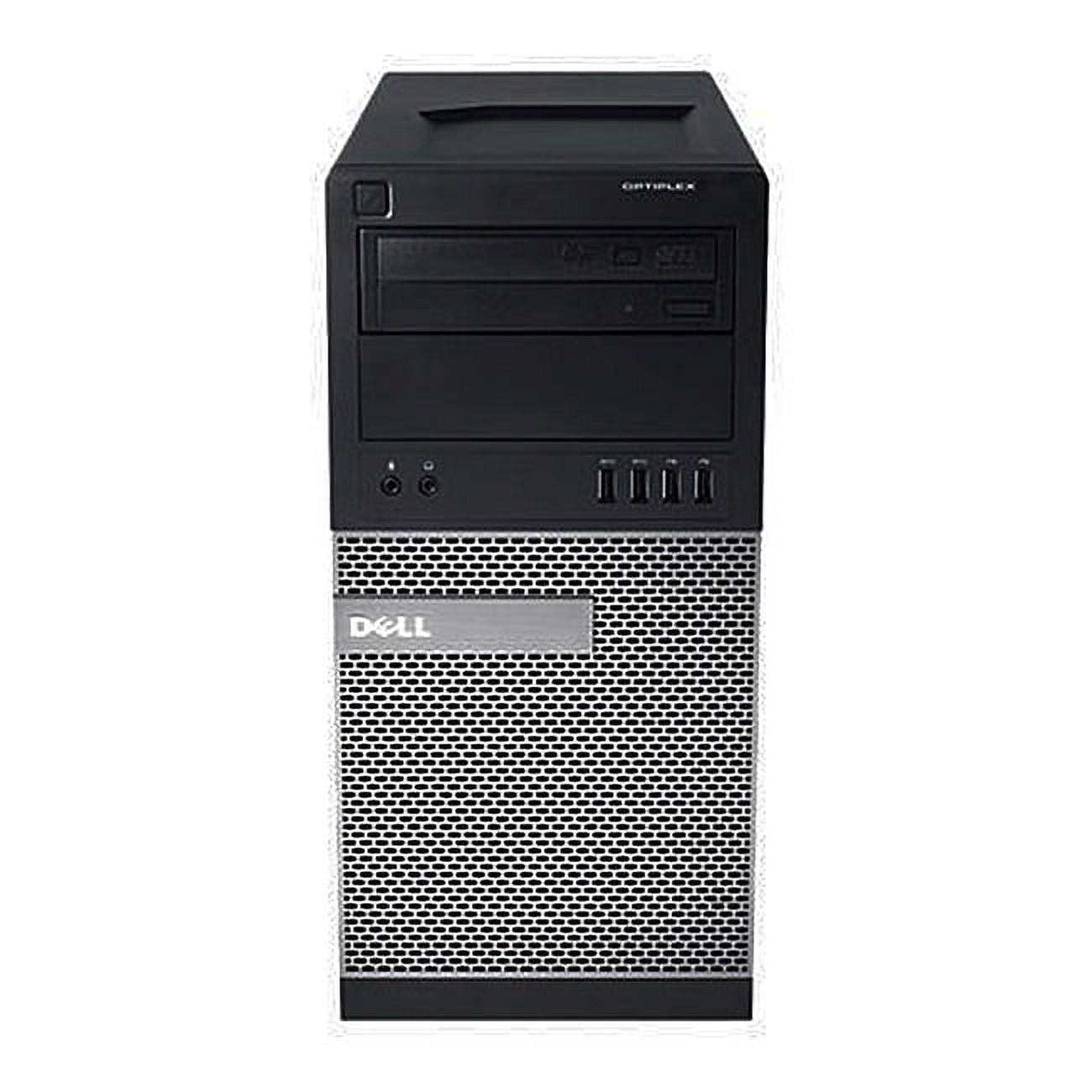 Restored DellOptiplex Minitower Computer 3.0 GHz Core 2 Duo Tower PC, 8GB, 500GB HDD, Windows 10 Home x64, 17" Dual Monitor , Radeon 128MB DDR2, USB Mouse & Keyboard (Refurbished)