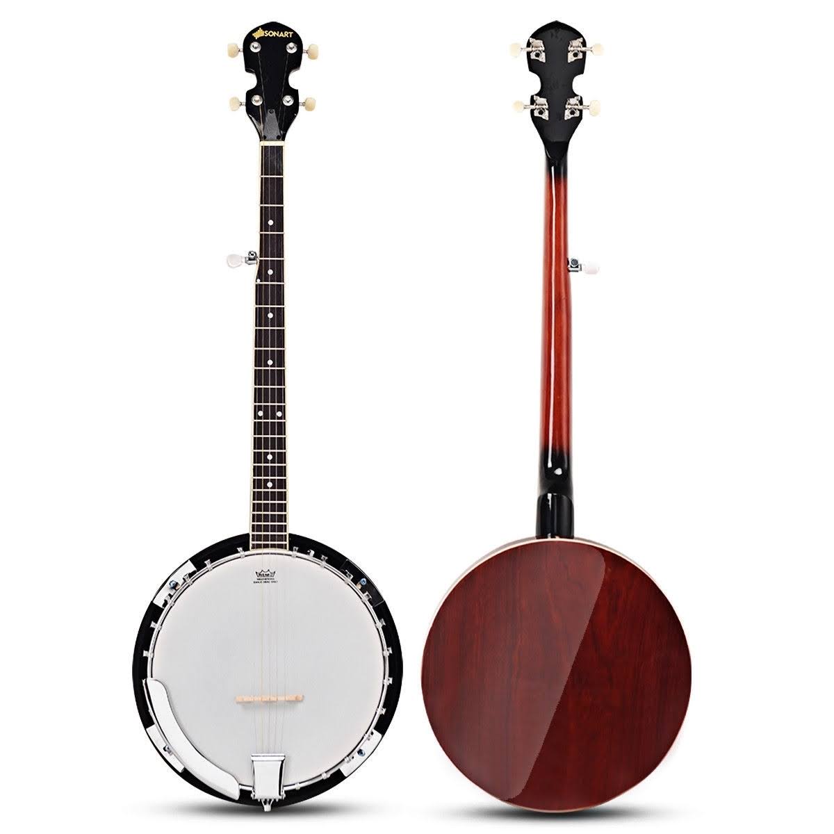 Sonart 5 String Geared Tunable Banjo with Case