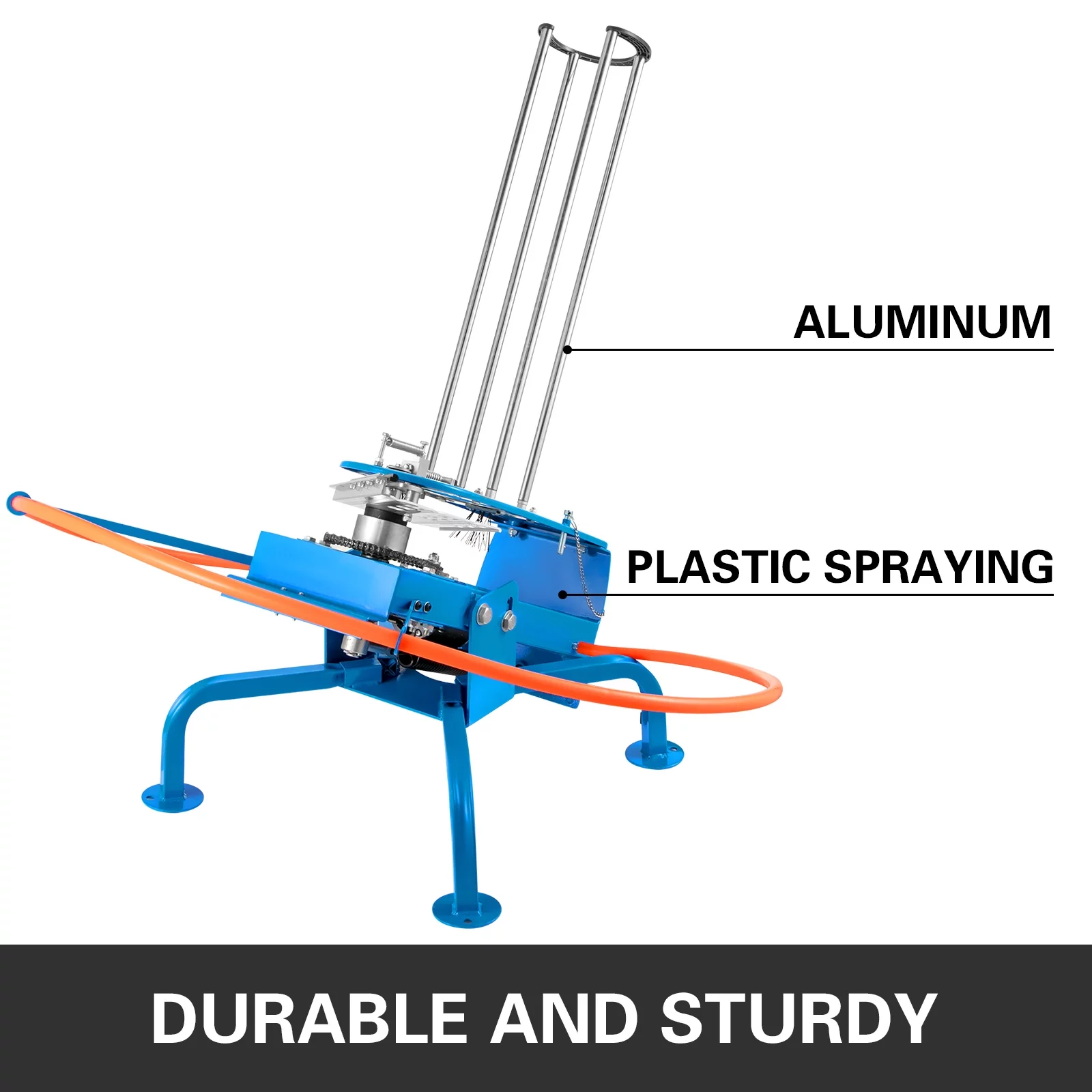 VEVOR Clay Pigeon Thrower 50 Clay Capacity Automatic Trap Machine Skeet Electronic Trap Thrower